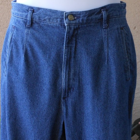 đź’•VINTAGE DOCKERS High Waisted Denim Trousers - Picture 4 of 6